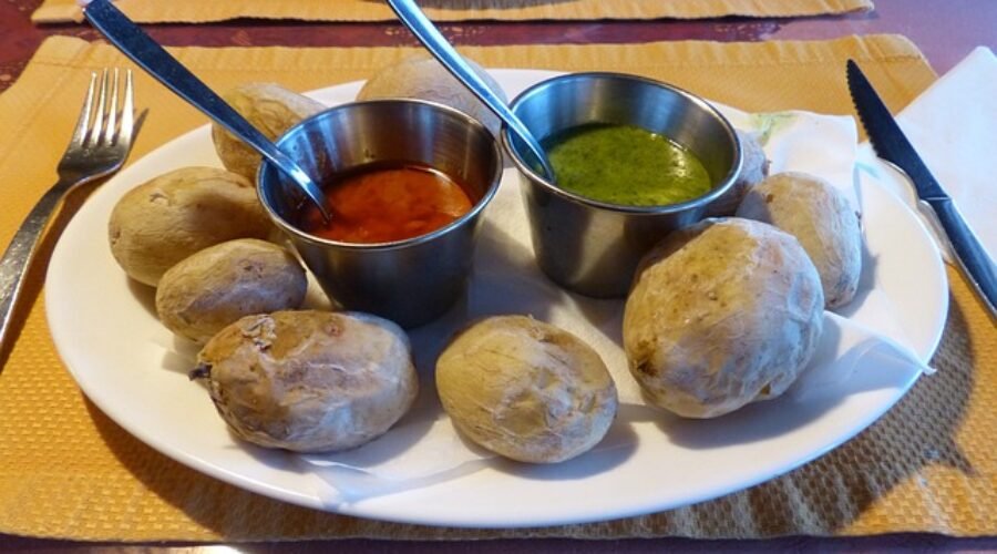 Cómo preparar las papas arrugadas y los mojos canarios, por supuesto sin gluten.